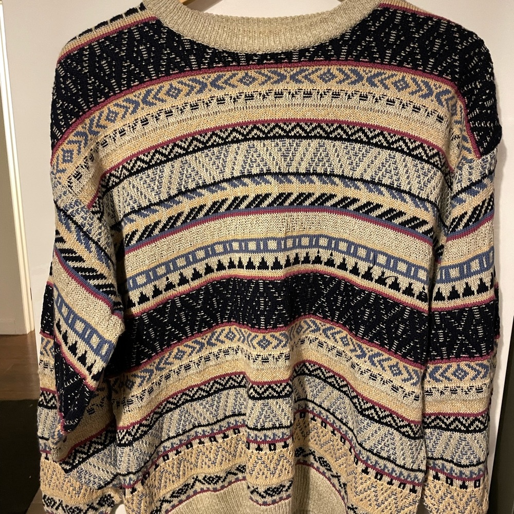 Mens Vintage R&R Sweater